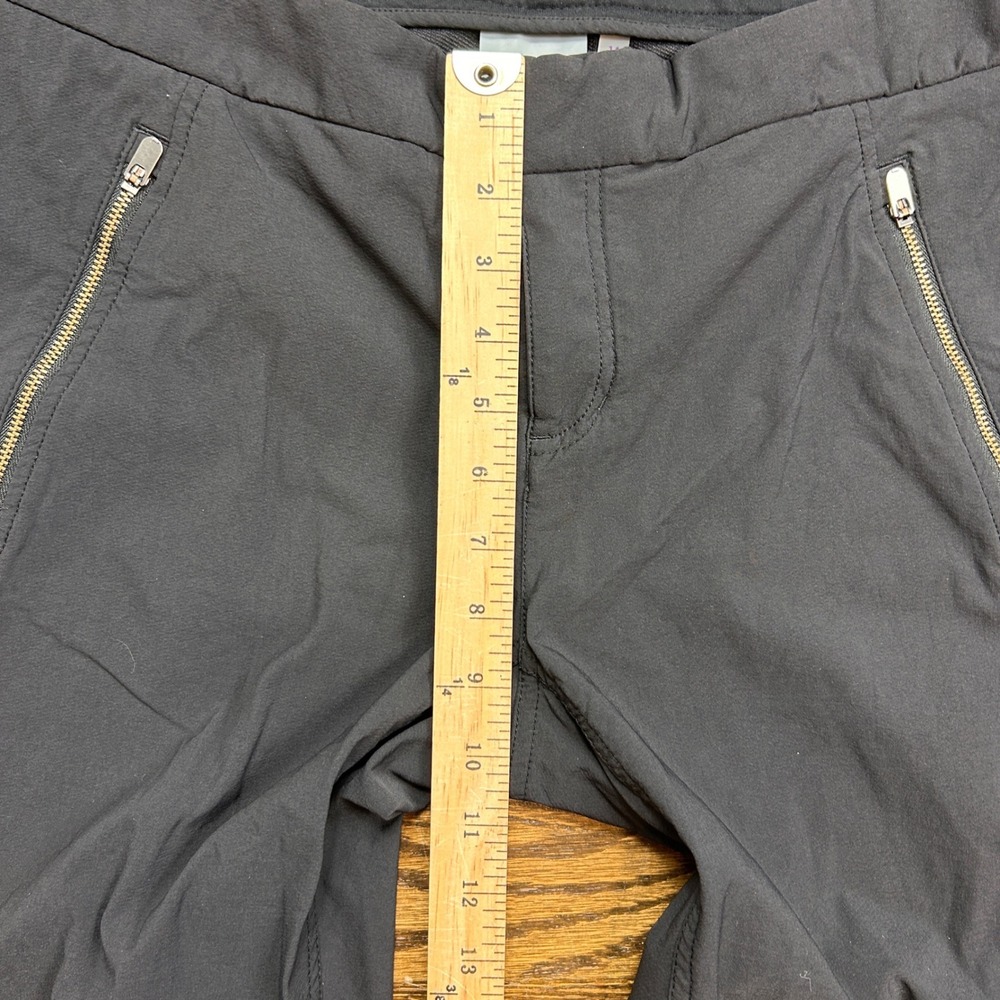 Athleta Wander Stash Skinny Pant Womens 14 Black Zipper Hiking - Picture 5 of 9